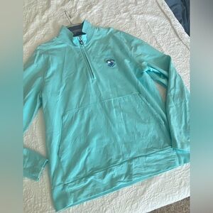 B. Draddy Pebble Beach Golf Links Quarter Zip Pullover Size L